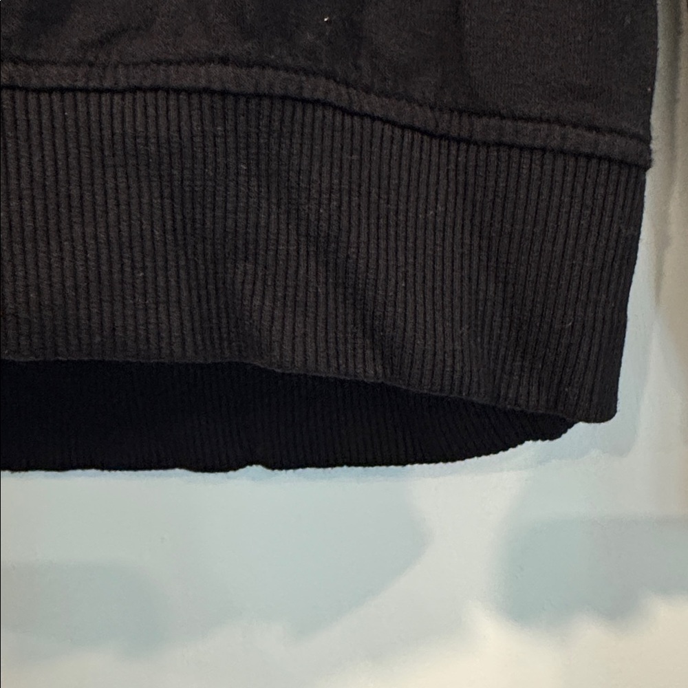 Z Supply Black Long Lace-Up Sleeves Top Size XS - Picture 5 of 7